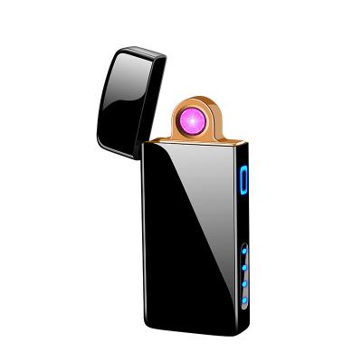 China Stylish Dual USB Arc Lighter USB Arc Lighter Rechargeable Windproof Igniter Rechargeable Windproof Lighter for sale