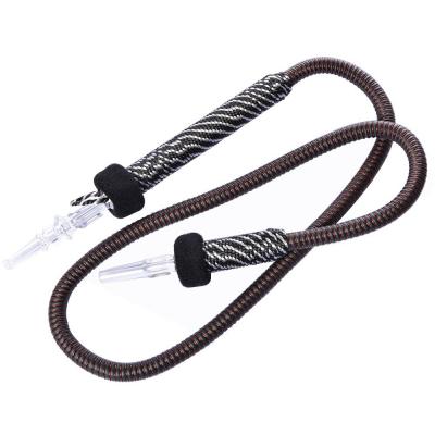 China Factory Direct Sale Eco-friendly Arabian Hookah Hoses Wholesale Leather Russian Hookah Hoses Disposable Hookah Hose for sale