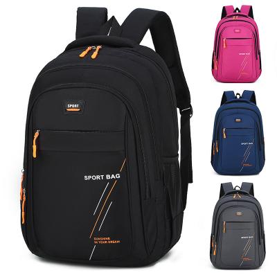 China Wholesale Fashion Rucksack College Student High School Student Bag Large Capacity Travel Backpack Waterproof Outdoor Computer Bag for sale