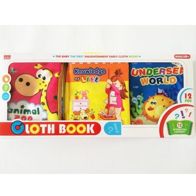 Китай Cloth Toys Cartoon Early Childhood Education Educational Cloth Book For Baby продается