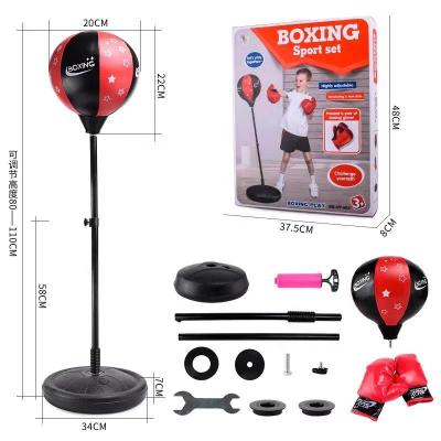 China Amazon Hot Selling Free Kitting Kids Position Punching Ball Position Kids Boxing Set Speed ​​Punching Ball zu verkaufen