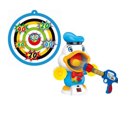 Chine Cartoon Toy Shooting Toys for Kids, Target Shooter Battle Toy with LCD Score Disc Foam Ball Soft Bullets for Boys Gift à vendre