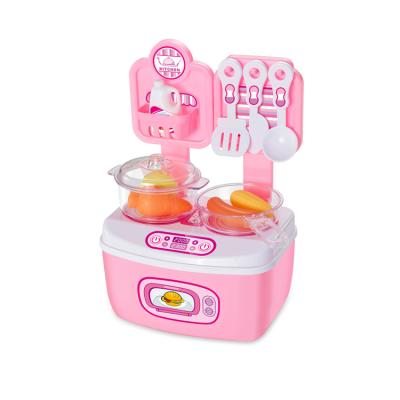 Chine Plastic Cheap Price Kindergarten Cooking Set Food Toys Kids Kitchen Set For Children à vendre