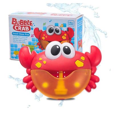 Chine Bath Toy Kids Baby Water Toys Tub Bath Toy Machine Plastic Bubble Crab And Automatic Bath Bubble Crab à vendre