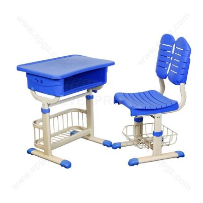 China School Furniture Modern Adjustable Desk And Chair For Students for sale