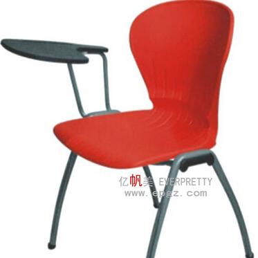 China Modern School Furniture Student Chairs With Notepad For Study for sale