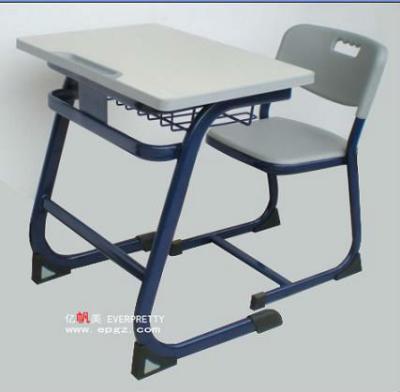 China Simple modern metal ergonomic comfortable student furniture classroom school desk and chair combined on sale for sale