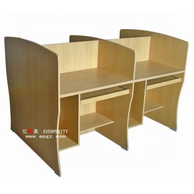 China Extendable School Furniture Computer Teaching Computer Desk with CPU Holder for sale