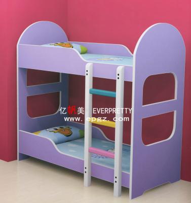 China Modern Kindergarten Modern Bedroom Furniture Wooden Kindergarten Bunk Bed For Kids for sale