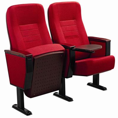 China Fireproof Chair Commercial Theater Auditorium Chair Fashion Furniture Seat Fabric Theater Seat With Cup Holder for sale