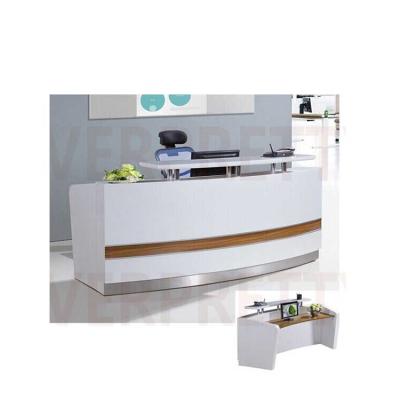 China Modern PANEL Reception Beauty Salon Office Furniture Desk Counter Design for sale