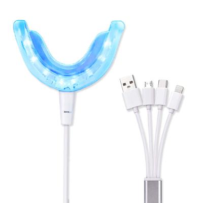 China Reusable Teeth Whitening Led Light Teeth Cleaning New Model With Dental Cable Beauty Machine for sale