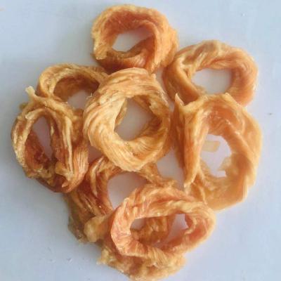 China Sustainable Healthy Pet Treats Factory Customized High Quality Dry Chicken Ring for sale