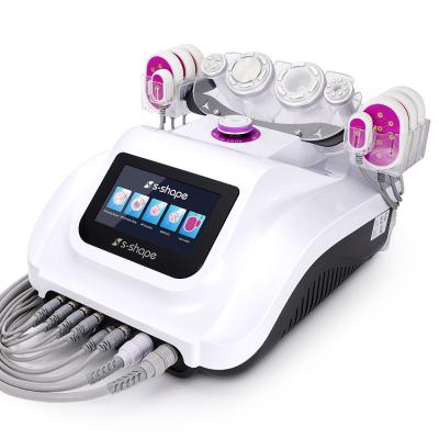 China Ultrasonic Weight Loss Cavitation 6 in 1 Beauty Machine Cellulite Removal Photon Laser Skin Tightening Vacuum RF Body Slimming Machine for sale