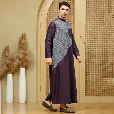 China Modest Muslimah Styling LSMN014 Muslim Dress Islamic Clothing For Men Islamic Abaya Muslim Clothing for sale