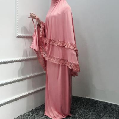 China Modest Muslimah Styling LSM092 Muslim Abaya Dubai Women Abaya Ladies Abaya Ladies Summer Islamic Summer Abaya for sale