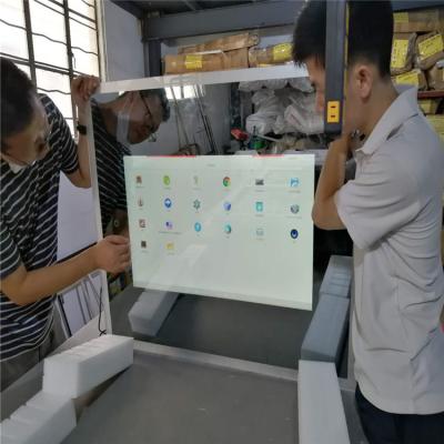 China Professional Factory LED Lighted Smart Mirror With TV For Android Touch Screen Advertising Smart Mirror Smart TV 32 Inch for sale