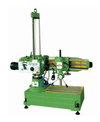 China Different directions radial drilling machine Z3732 for metal for sale