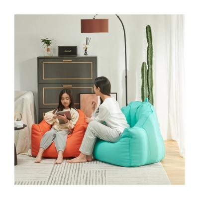 China Foldable Portable Removable PU Cloth Soft Outdoor Bean Bag Lounge Fill A Giant Bean Bag Sofa for sale