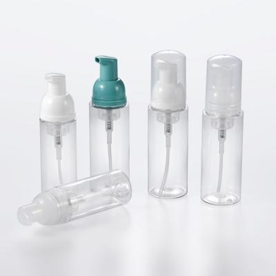 China Factory Outlet Cosmetic White Transparent Cosmetic Bottle With Plastic Pump for sale