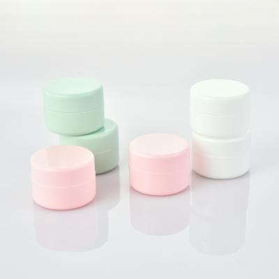 China Small cosmetic high quality plastic cosmetic jar packaging for sale