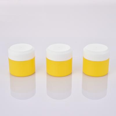 China Good quality cosmetic frosted cosmetic plastic jar 50ml for sale