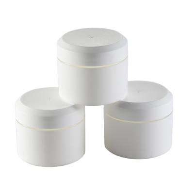 China Good quality cosmetic frosted cosmetic plastic jar 50ml for sale