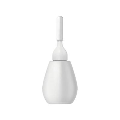 China 3ml 5ml 10ml 11ml Cosmetic LDPE squeezed shape ampoule plastic dropper serum oval bottle white pp screwed on spout cap lid (HO Series) for sale