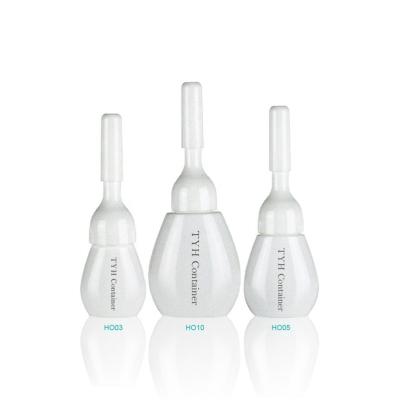 China Cosmetic plastic cosmetic ampoule for serum bottle also can use for desechable hair lotion dropper bottle plastic botella for sale