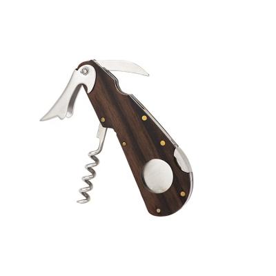 China Colorful Minimalist China High Quality Multifunctional Wooden Stanless-steel Cigar Knife With Wine Opener Cigar Cutter for sale