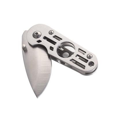 China Minimalist Multi-Tool Pocket Knife Cigar Cutter Stainless Steel for Cutting Cigars or Camping Cuchillos for sale