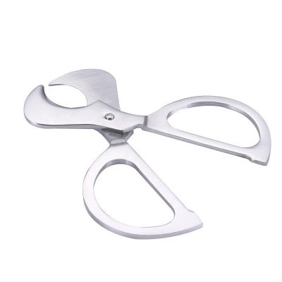 China Cigar Scissors Blade Knife Cigar Cutter Cigar Cutter Cigar Scissors Minimalist Custom High Quality Luxury Gold for sale