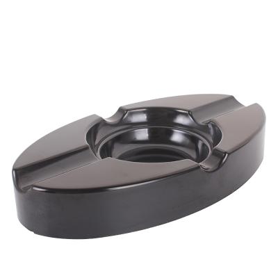 China Black Outdoor Ash Tray Glossy Cigar Rest /Indoor/Patio/Home/Office Cigar Ashtray Cigarette Cigar Rest For Indoor/Patio/Home/Office Accessories Cigar GIF for sale