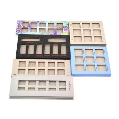 China Recycled Materials Empty Beauty Packaging Cosmetic Eyeshadow Paltte Paper Box for sale