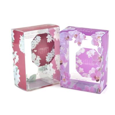 China Recycled Materials Makeup Making Packages Sponge PVC Cosmetic Packing Box for sale