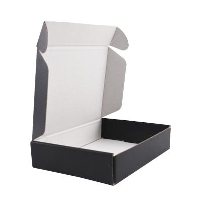 China Recycled Materials Die Cut Corrugated Airplane Paper Cardboard Floding Box For Clothing for sale