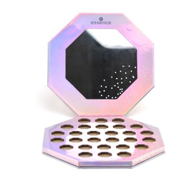 China Recycled Materials Cardboard Makeup Eyeshadow Powder Palettes Packaging Box for sale