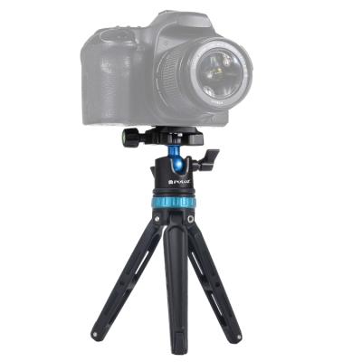 China Factory Price PULUZ PORTABLE Camera Accessories Pocket Mini Adjustable Metal Desktop Camera Tripod Mount for sale