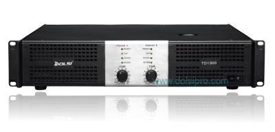 China Double Channel 2U  Professional power amplifier TD series for sale