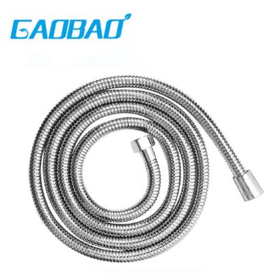 China GAOBAO modern stainless steel flexible shower hose with inner EPDM hose chrom plating for sale