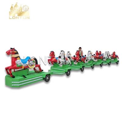 China Indoor Amusement Park Amusement Rides Train Trackless Amusement Ride Deer Swing Ride For Sale for sale