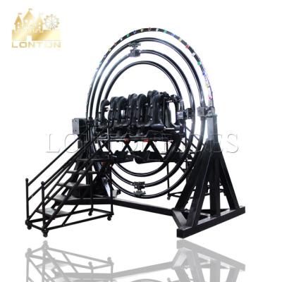 China Amusement Park Sale Holding Human Gyro Rides Amusement Park Gyro Mounts for sale