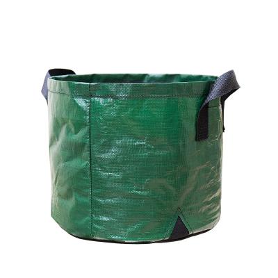 China Mushroom Vegetable Black PE Recyclable Custom Nonwoven Vertical Nursery Felt 3/5/7/10/15 Per Gallon Grow Bag for sale