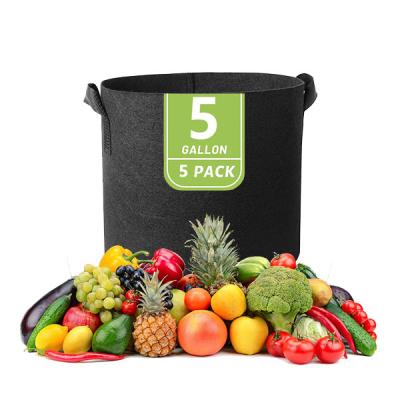 China Guangdong Recyclable Planting Bag Fashion Customize Size 100 Gallon Happy Planting Bag for sale