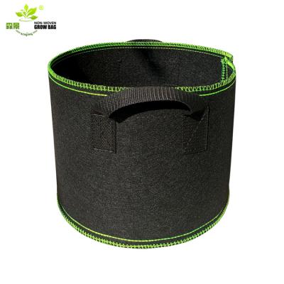 China Hot Sale 3L Eco-friendly/UV Resistance Plant Vegetable Garden Grow Bags 3 Gallon Cloth Planting Grow Bag for sale