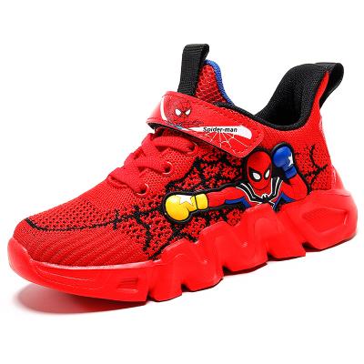 China Designers Spiderman Waterproof Hot Selling Casual Running Kids Sport Boys Baby Kids Shoes for sale