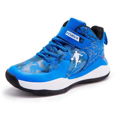 China New Arrived Rubber Most Durable Basketball Sneaker Leather Lace Up Lightweight Chinese Basketball Shoes For Boy for sale