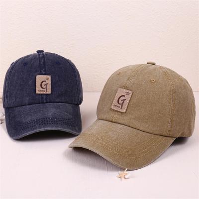 China 2022 New Coming Logo Cap Retro Patch Hat Canifonia Breathable Outdoor Baseball Cap Women COMMON Custom Spring for sale