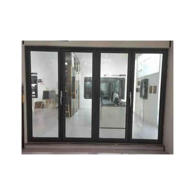 China 2021 post-modern new high quality interior home aluminum bi fold garage workmanship customization door for building accessories for sale