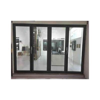 China Post Modern Affordable High Quality Interior Home Bi Fold Aluminum Garage Door For Building Accessories for sale